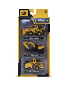 CAT Metal Arbetsfordon - 3-Pack