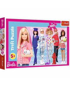 Barbie pussel 100 bitar